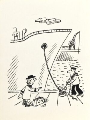 Why are you tying up this ship? Are you afraid it will be stolen?