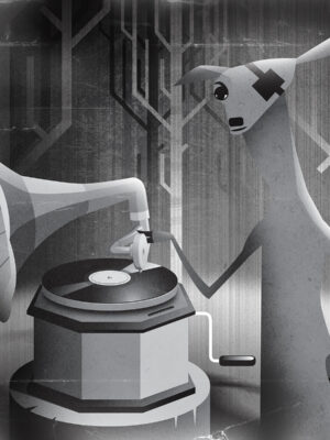 Hern: Sarenka at the gramophone