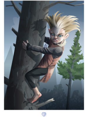 Mokosz: Wilga on a tree