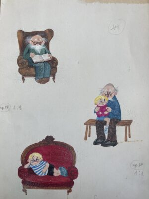 Illustration from the book "The Book That Dreamed of"