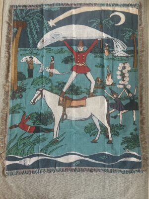 Tapestry blanket "Fairytale Journey"
