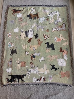Tapestry blanket "Dog Meadow"