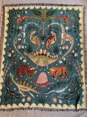 "Dinosaurs" Blanket