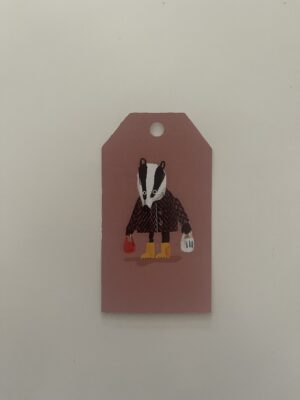 Badger on a shopping spree