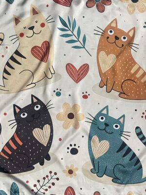 "4 Cats" Scarf