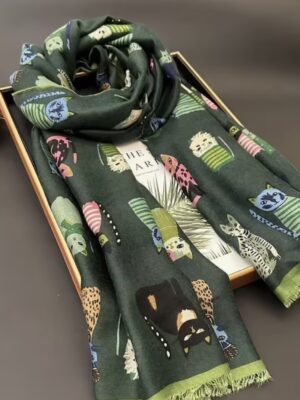 "Fantastic Cats" Scarf