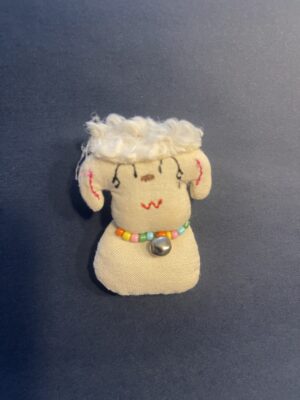 "Poodle with a Bell" Brooch