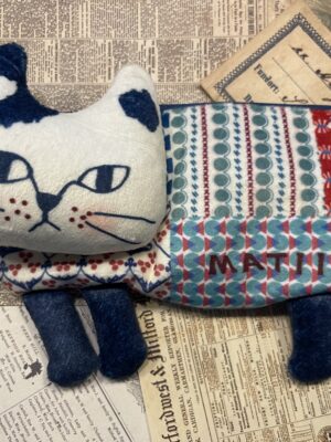 "MATIIDA" Pencil Case – Patchwork Cat