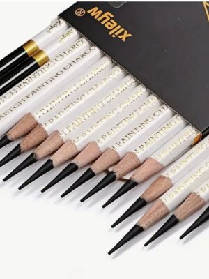 Professional ART Charcoal Pencils Set – 12