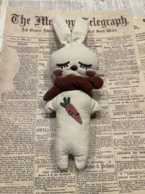 "Sad Bunny" Brooch