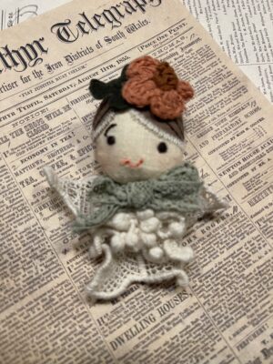 "Petronela Doll" Brooch