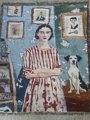 Tapestry Blanket "In the Artist's Studio"