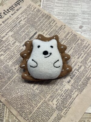 "Hedgehog from Amsterdam" Brooch