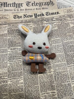 "Rabbit's Son" Brooch