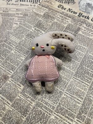 "Rabbit's Daughter" Brooch