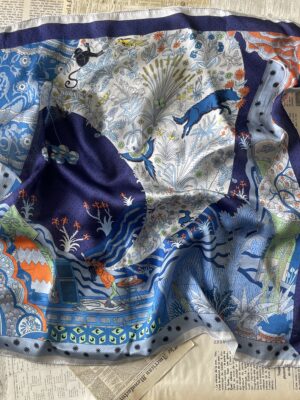 Silk scarf "Dream"